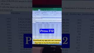 Excel ke particular data ko pdf kaise banaye !! #excelwalesir #excel#exceltricks #exceltips