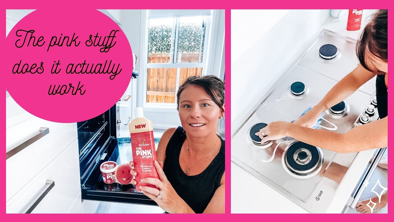 THE PINK STUFF || USING ON STOVE AND OVEN || DOES IT REALLY WORK ...