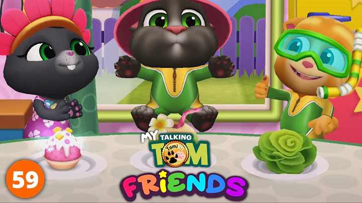 Talking Tom and friends | part #59 | walkthrough | android gameplay | TomiKO funny cats