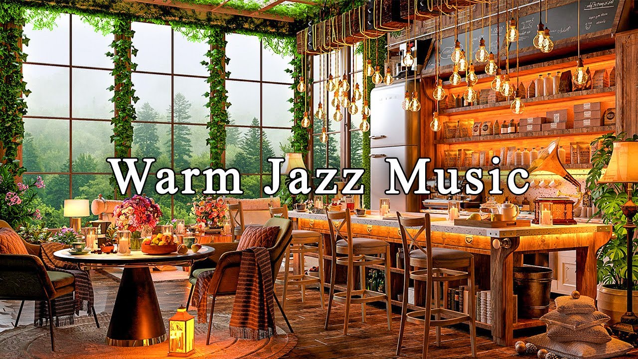 ⁣Jazz Relaxing Music ☕ Cozy Coffee Shop Ambience ~ Smooth Jazz Instrumental Music | Background Music