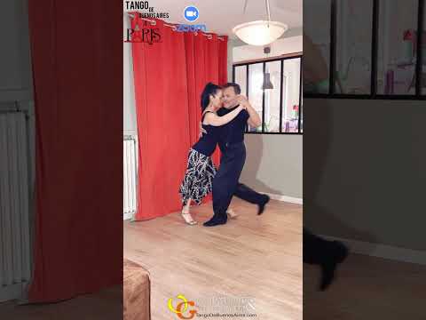 #milonga Step traspies #milonguero #tangosteps Georgina Vargas Oscar Mandagaran
