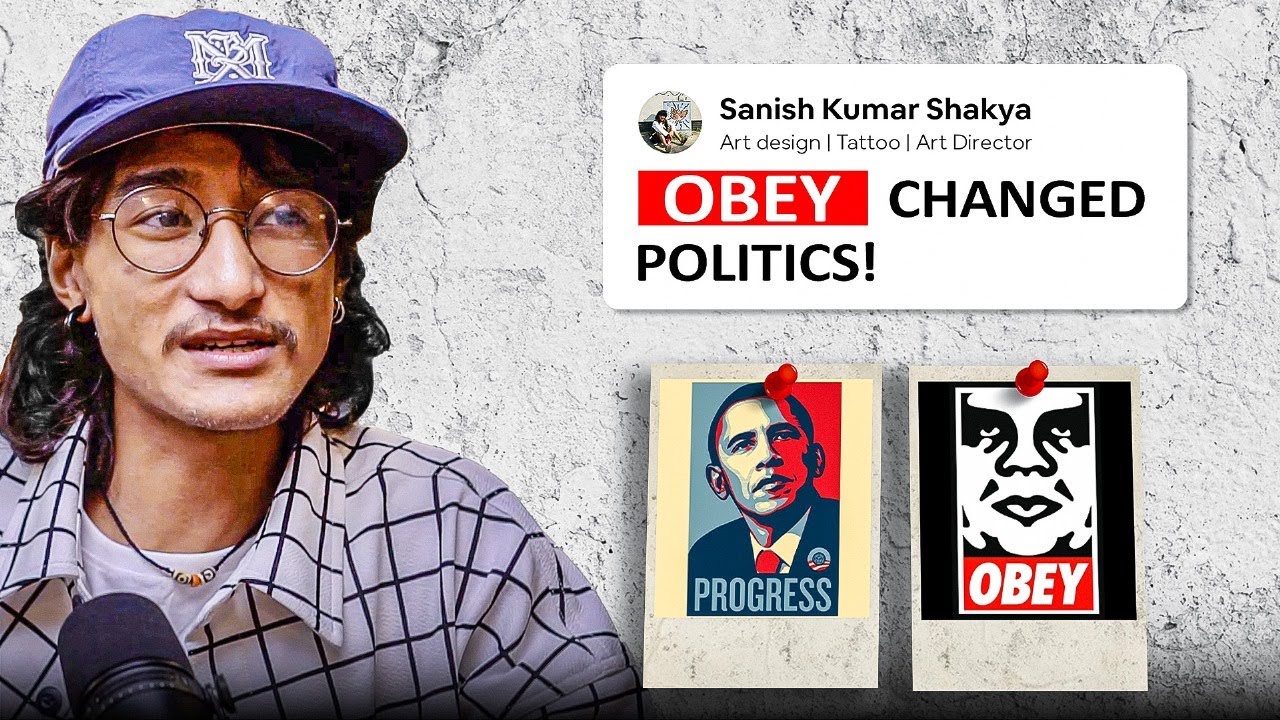 OBEY: Street Art That Shaped Politics | Sanish Kumar Shakya | Sushant Pradhan Podcast