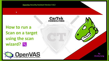 How to conduct a scan using the OpenVas 7.0 Scan Wizard
