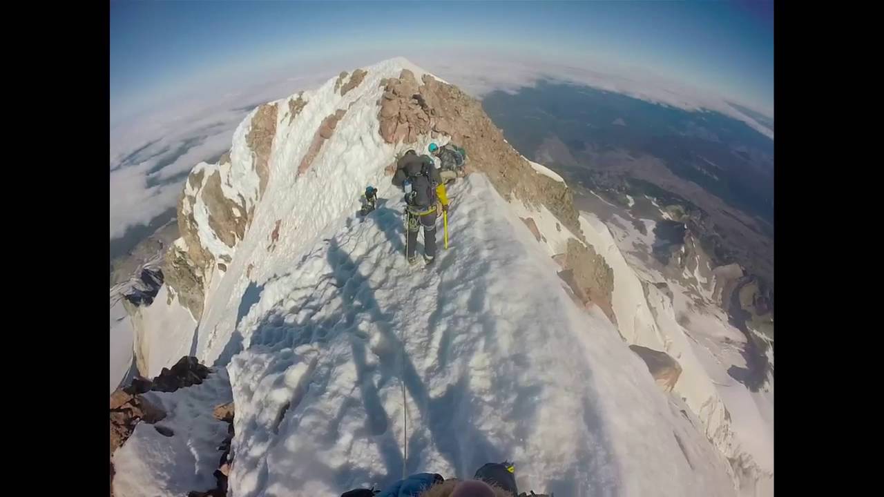 Mt. Hood Old Chute Climb - YouTube