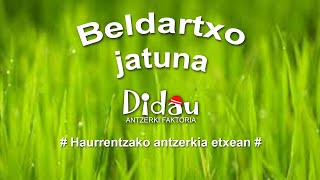 Beldartxo jatuna etxean