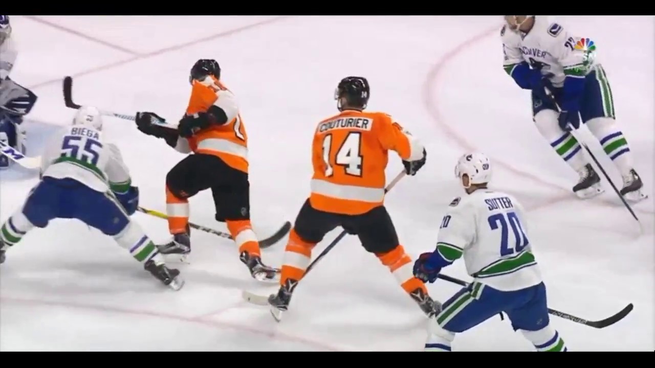 PHILADELPHIA FLYERS vs VANCOUVER CANUCKS (Jan 12) YouTube