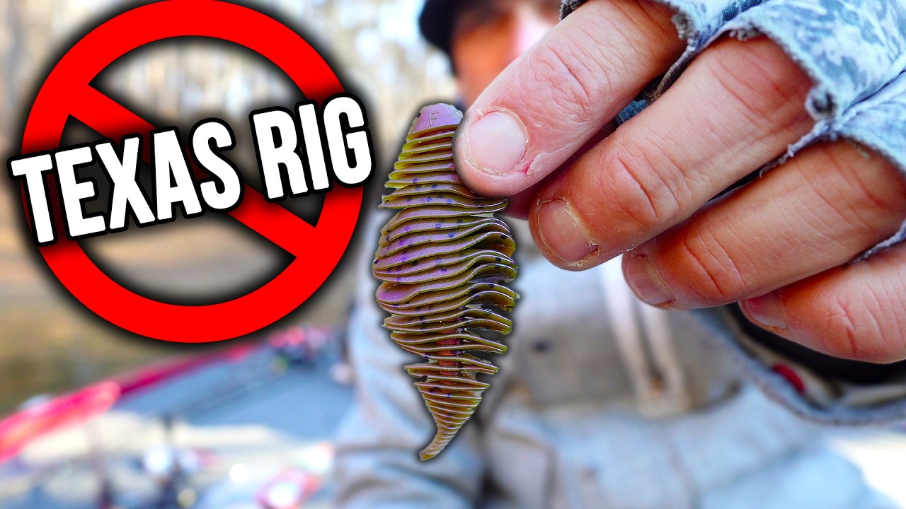 The ONLY Way to Fish a Soft Plastic WORM in the Winter