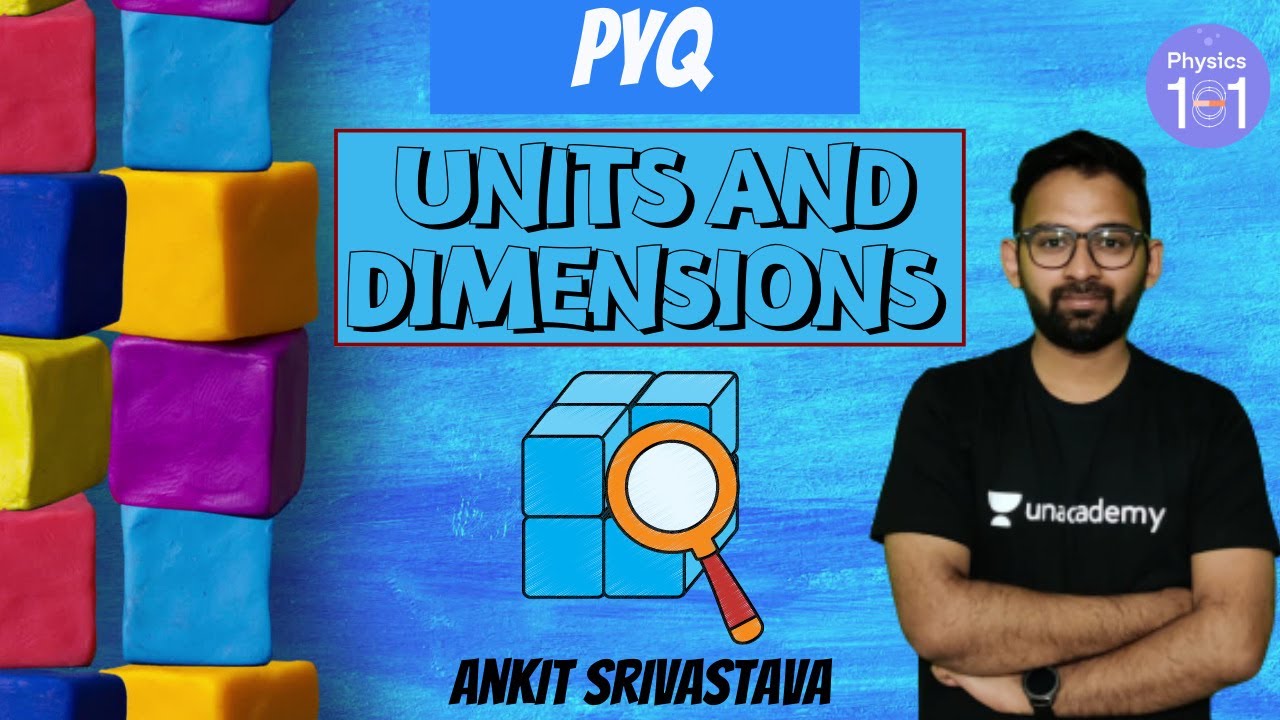 PYQ On Units And Dimensions NEET 2021 NEET Physics Ankit 