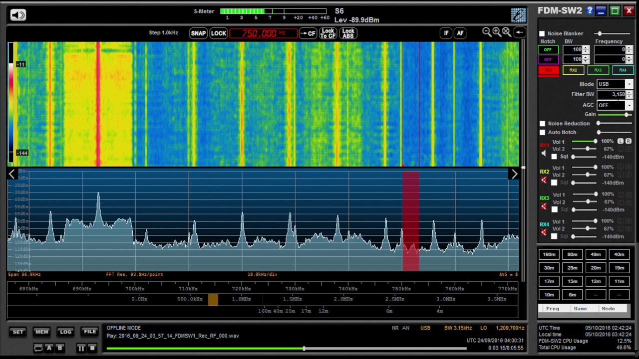 Medium wave DX CBC Radio 1, 750 kHz, Newfoundland & Labrador, Canada