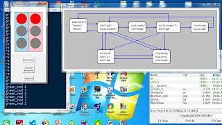 py286 Светофор как синхронный конечный автомат