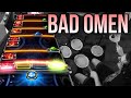 Bad Omen 100% FULL COMBO on Rock Band 4 Drums