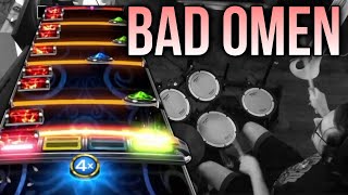 Bad Omen 100% FULL COMBO on Rock Band 4 Drums