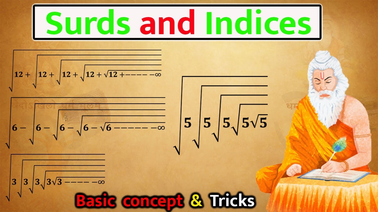 Best Surds and Indices Tricks | Simplification Tricks | vedic maths #tricks | squareroot shorttricks