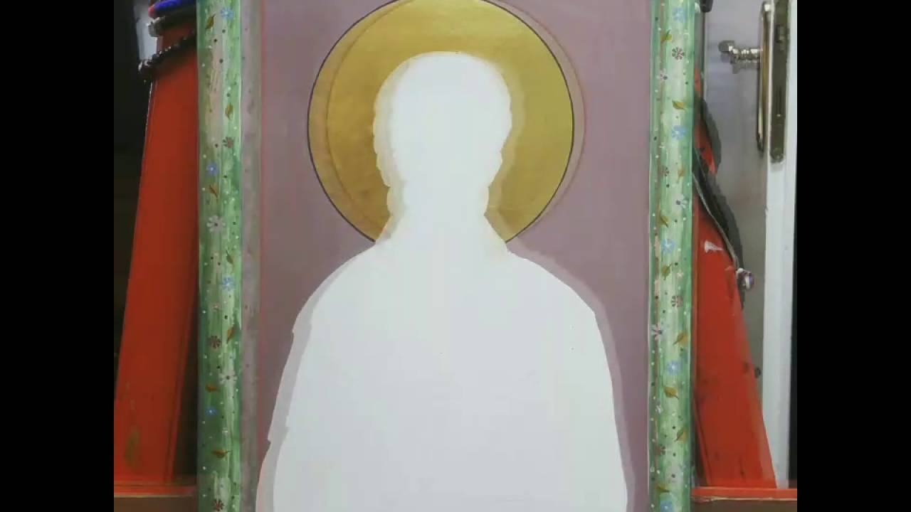 The icon of Saint Nicholas, Iconographic Studio SAINT PANTELEIMON, iconography Zoran Tomic