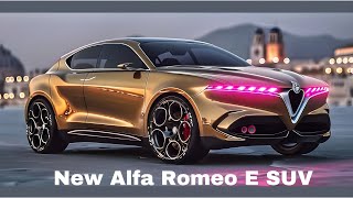 2025 RELAUNCH DESIGN !!!  AllNew Alfa Romeo E SUV