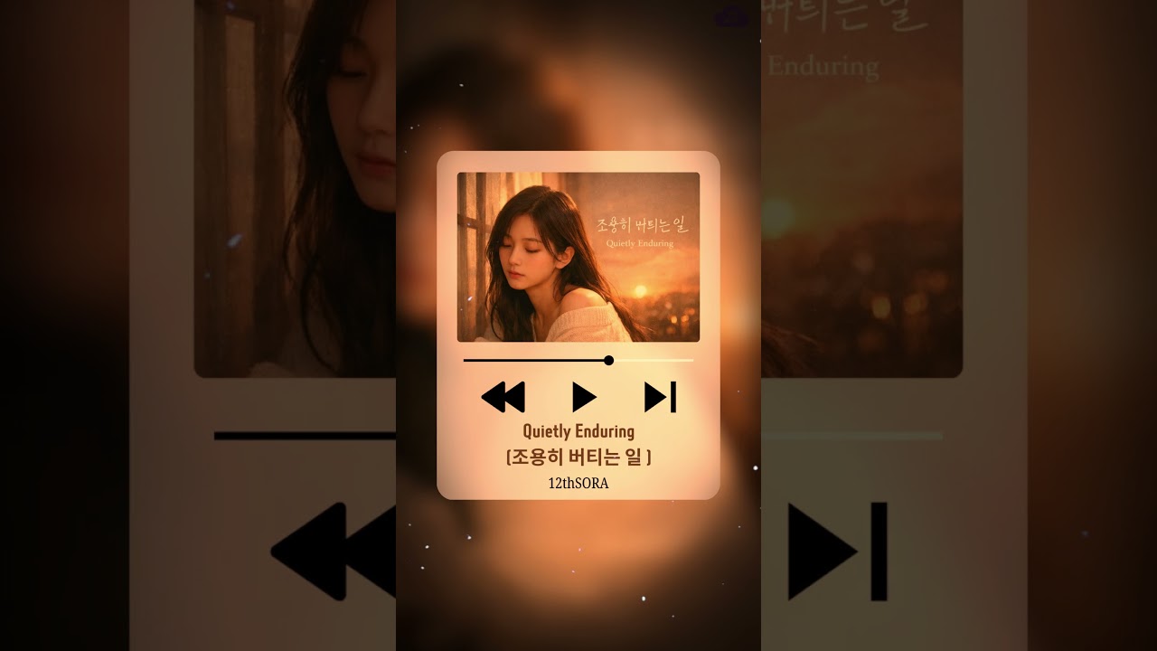 Quietly Enduring (조용히 버티는 일) - 12thSORA  