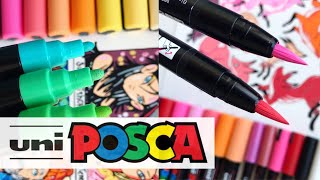POSCA | Обзор маркеров | Часть1