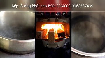 Cấu tạo, thiết kế, cách làm bếp đun củi không khói Có ống khói cao BSR-SSM002 LH:0962537439