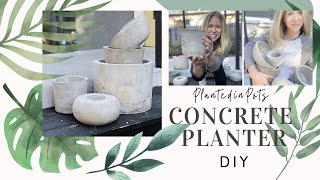 PlantedinPots: DIY concrete planters