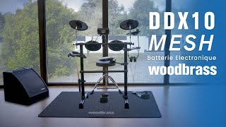 Woodbrass Ddx10-Mesh La Batterie Électronique Complète Pour Tous Les Musiciens