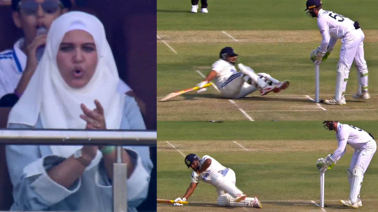 Sarfaraz Khan wife Romana Zahoor got scared when Sarfaraz fell down on