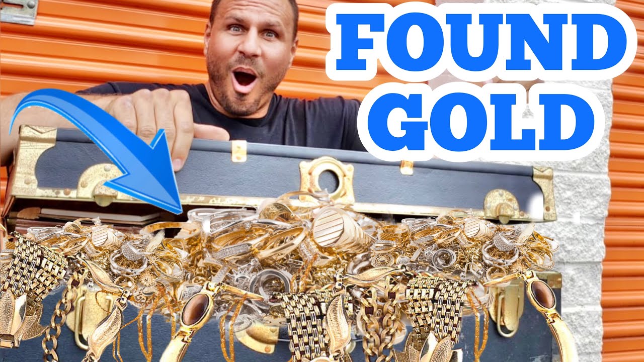 FOUND GOLD IN TRUNK I Bought Abandoned Storage Unit Locker Opening ...