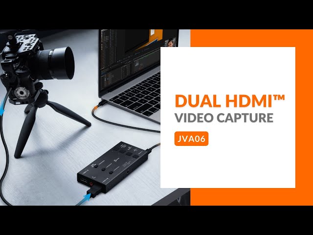 j5create JVA06 Carte de Capture Vidéo Double HDMI™, résolution de