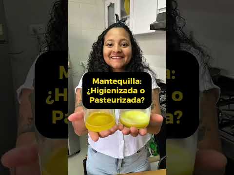 ¿Mantequilla higienizada o