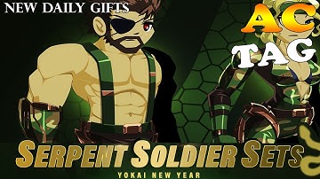 AQW NEW VERDANT SERPENT SOLDIER SET l YOKAI NEW YEAR GIFTS /JOIN YOKAIHUNT