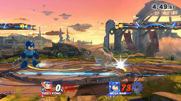 Parallax (Mega Man) vs Mike (Diddy Kong)