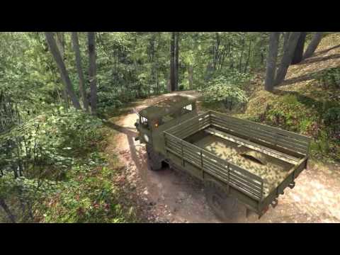 [ETS2]Demonstration of forest roads