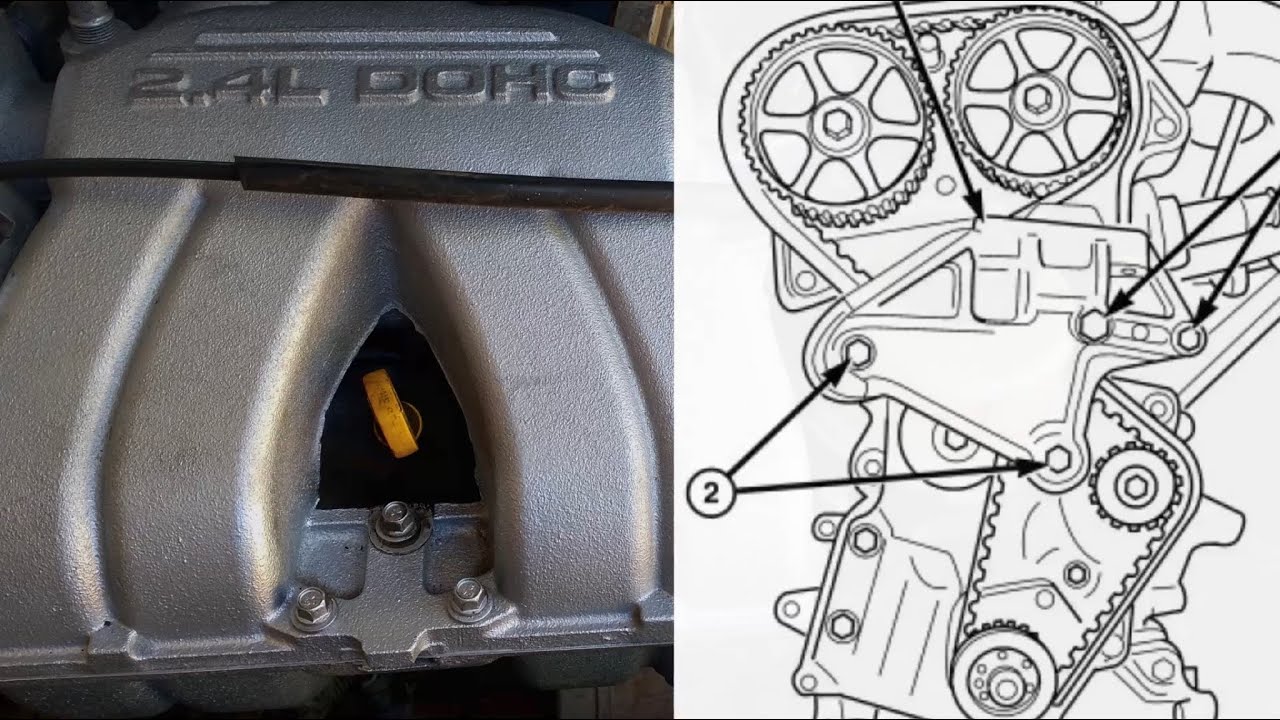 Caravan 2.4 Puesta a Tiempo Empaque Cabeza Flameado Neon Stratus PT Cruiser
