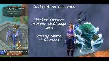 Uktulut Coaster Reverse Challenge GOLD - Waking Shore Challenges - Race Complete: 44.740 seconds