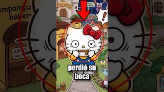 ¿Cómo fue que Hello Kitty perdió su boca? 😨 #hellokitty #shorts