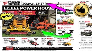 Tractor Supply Weekly AD March 13-17