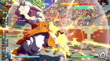 Broly (LSS) 2H Hit Confirm Touch of Death Combo [Broly(LSS)/Broly(DBS)/Cell]