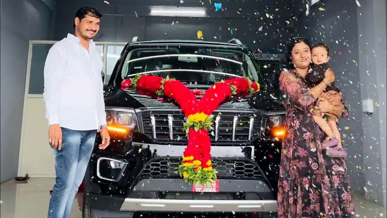 नवीन गाडी घेतली 🎈My dream car😍 dream comes true😍 #scorpionz8 