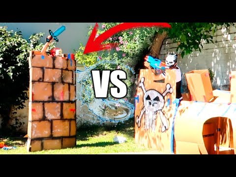 vsco meaning CREAMOS una TORRE DE CARTÓN VS CASTILLO de CARTÓN BATALLA EPICA EN LA PISCINA !!