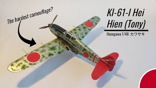 Maquette Kawasaki Ki-61 Otsu Hien Tony - toutes les maquettes d′avions avec - maquettes et accessoires livrés