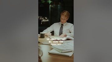 The 2 Minute Rule That Will Change Your Productivity   #inspiration, #mindset, #goals, #shorts