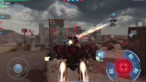 War Robots Hover with Spark PunisherT Mode Beacon Rush gameplay