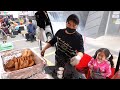 하루 2000개씩 팔리는 국화빵?! 줄서서 먹고 해남에서만 볼수있는 국화빵┃Chrysanthemum bread in rural market - Korean street food