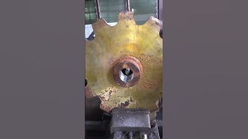 Cutting of key way in sprockets