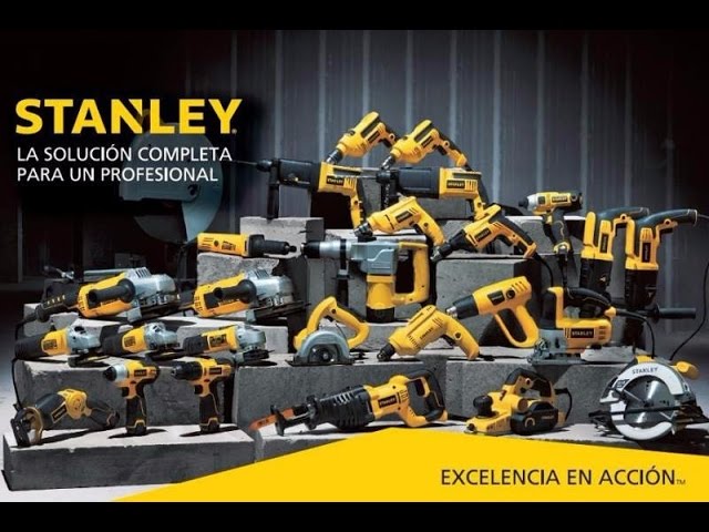 STANLEY®, una de las marcas mas importantes de herramientas.