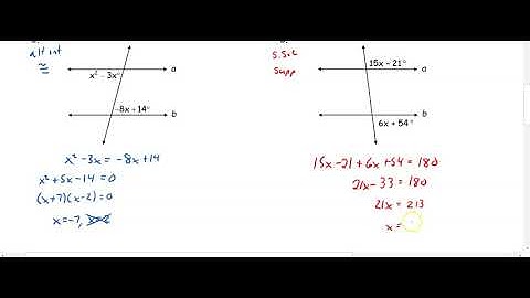 U3D3- Angle Pairs and Parallel Lines Converse