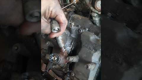 Duramax stuck injector Trick