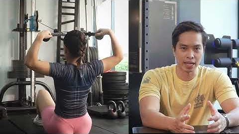 Bài tập gym cho nữ tăng vòng 1