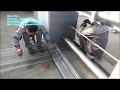 China hexagonal wire netting machine installation video