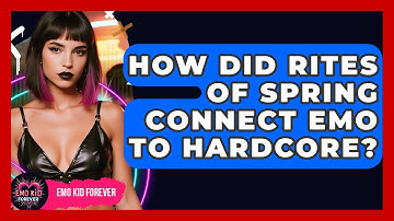 How Did Rites Of Spring Connect Emo To Hardcore? - Emo Kid Forever