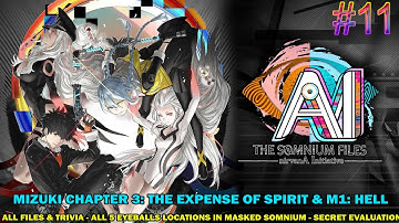 Ai Somnium Files 2 nivarnA walkthrough #11 - Mizuki chapter 3: The expense of spirit - All 5 eyeball